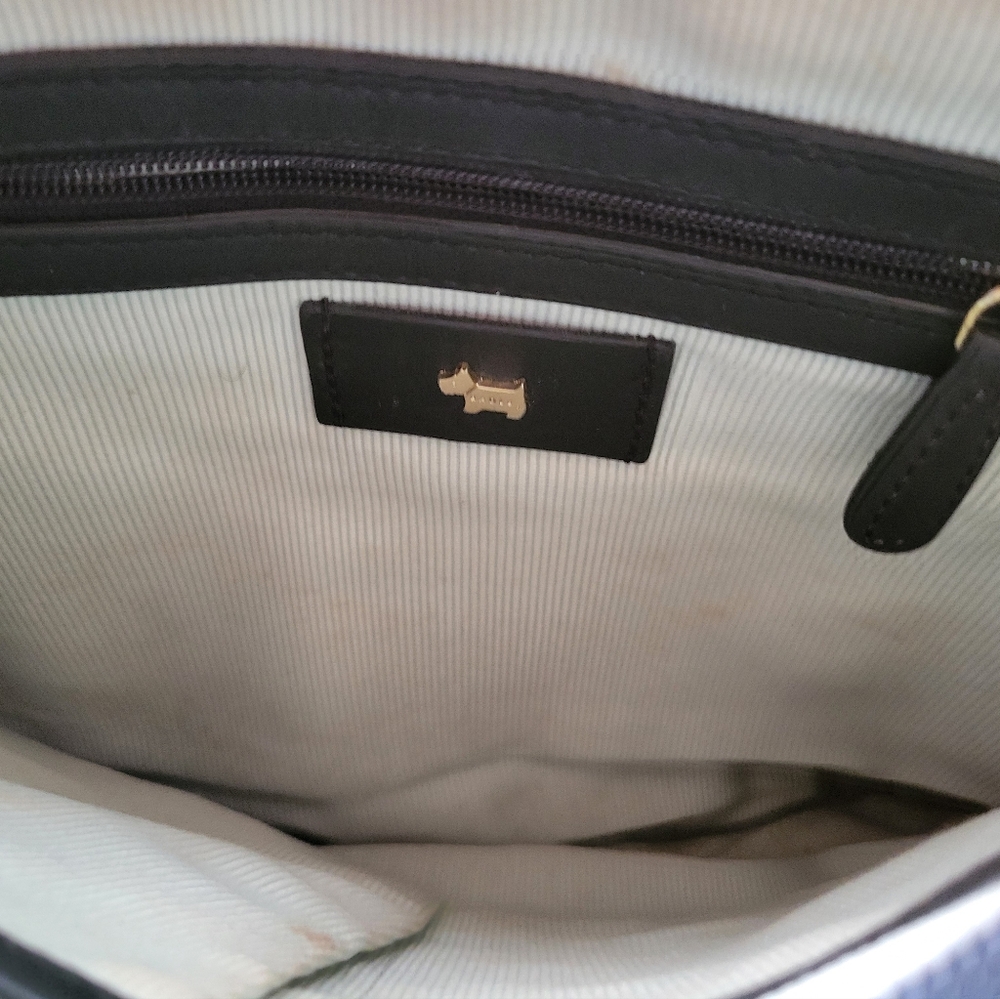 Radley London Black Leather-Style Messenger Bag for Women - Picture 6 of 6